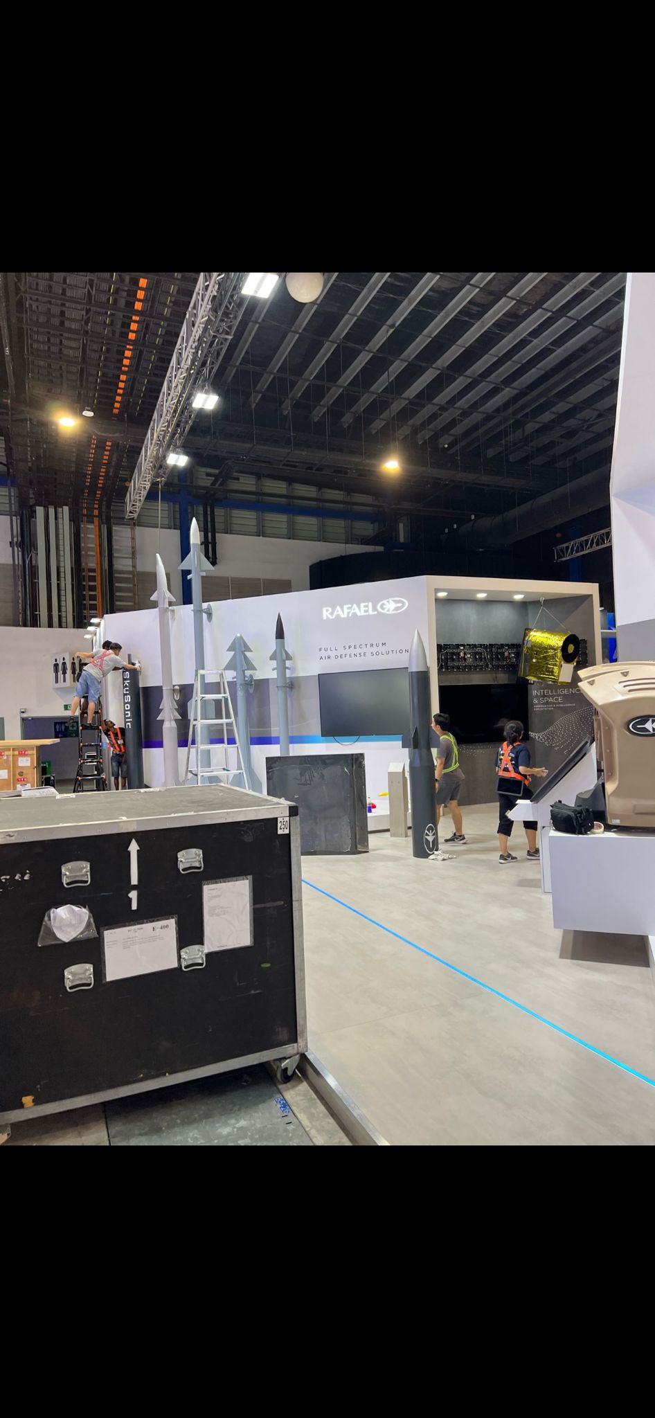 Aerosafe exhibition project at Singapore Airshow