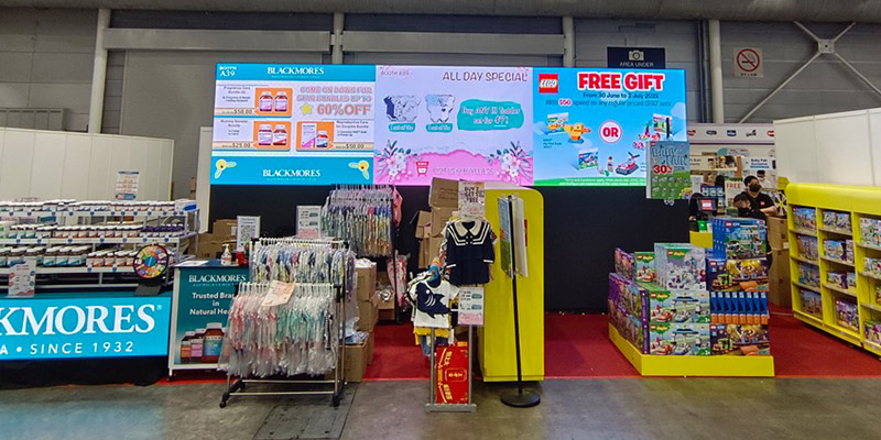Mall event and family experience