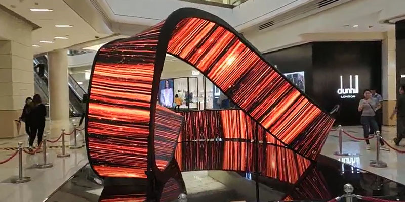 led